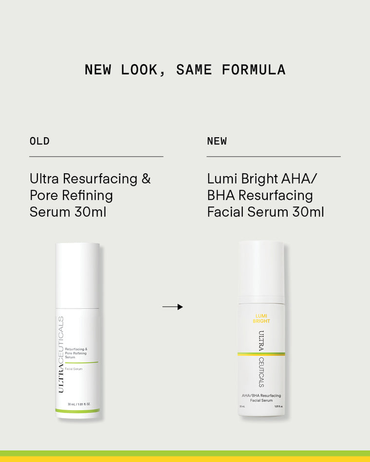Lumi Bright AHA/BHA Resurfacing Facial Serum